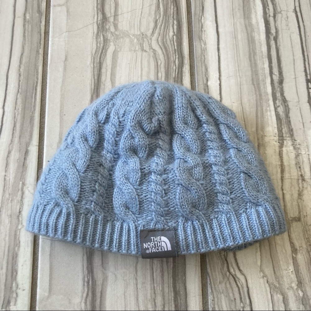 The North Face wool mix knit beanie. EUC - Picture 1 of 3
